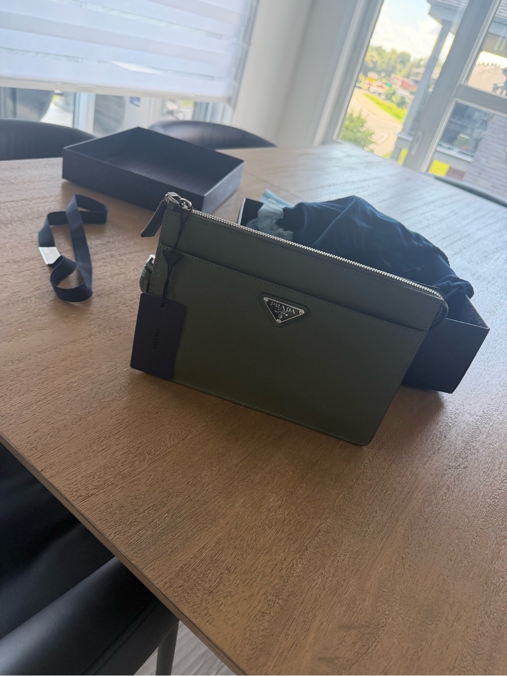 Prada
Saffiano Leather Pouch